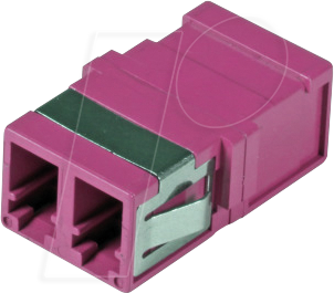 EFB 53517.1 - LWL-Kupplung, LC Duplex, Multimode, violett