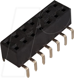 BKL 10122231 - Buchsenleiste zweireihig mit Dual Entry, 2x7