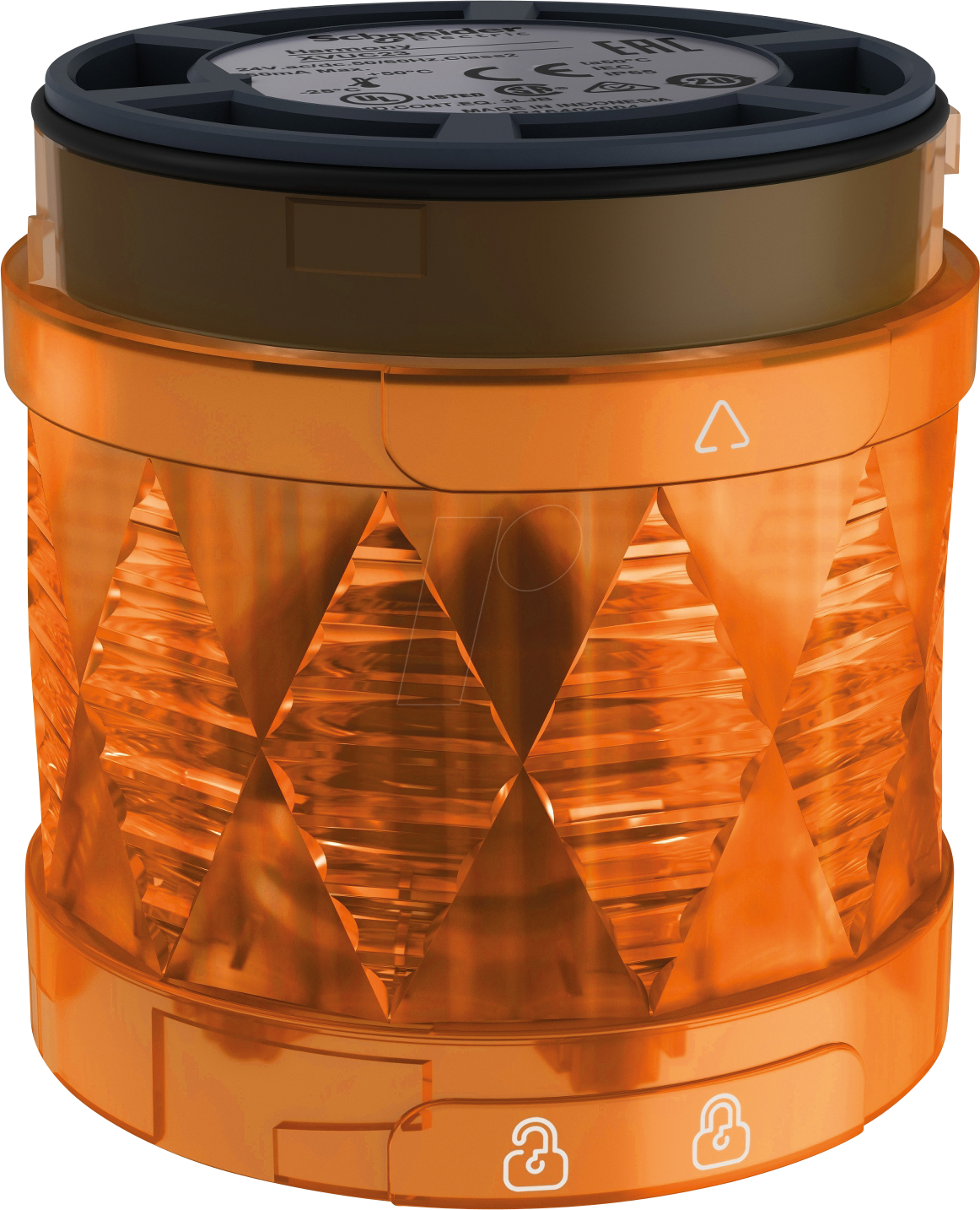 XVUC45 - LED-Leuchtelement, orange, Blinklicht, 24V, für Signalsäule XVU