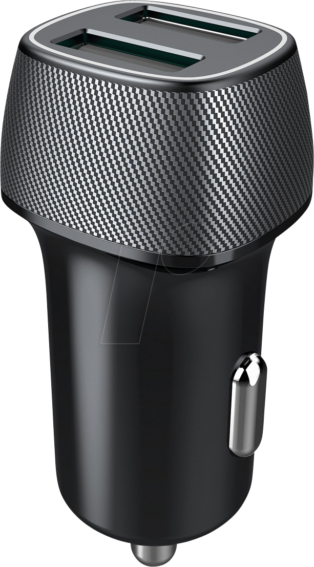 FONTASTIC 251115 - KFZ-Ladegerät, 12 W, 2x USB-A
