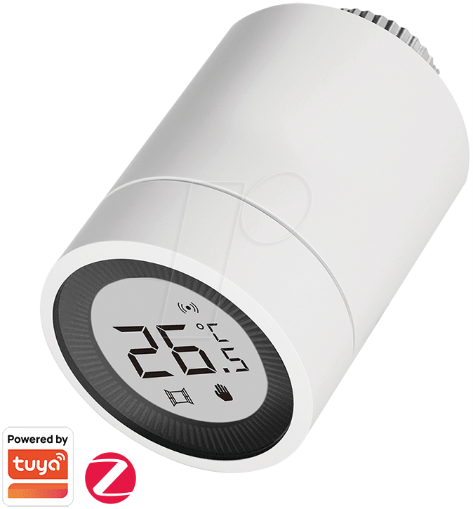 Thumbnail - LOGILINK SH0135 - Smartes Heizkörperthermostat, WLAN, Tuya