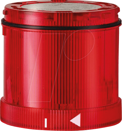 WERMA 643 100 55 - Signalelement, Xenonblitz, rot, 24 V DC