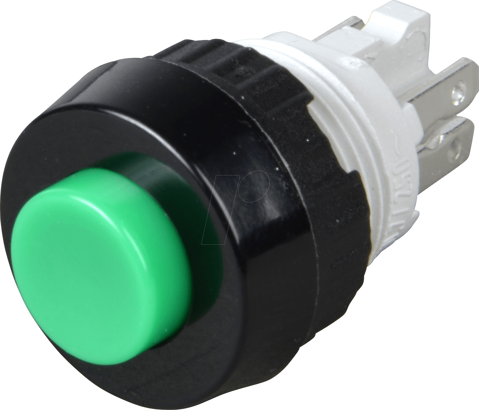 RAFI 300.507 - Drucktaster 0,7A-250VAC 1x (Ein) Ø19/15,2mm gn Faston