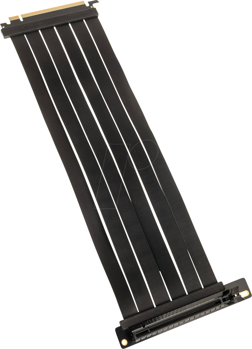 KOLINK 06362 - Kolink PCIe 5.0 Riser Kabel, 90 Grad, schwarz - 30 cm