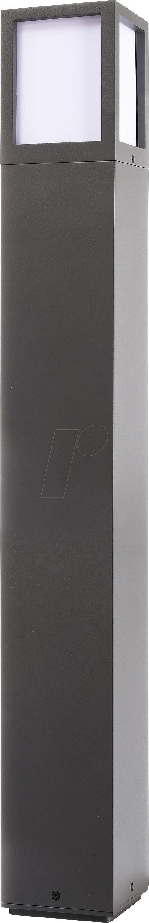 DEKO 730495 - Pollerleuchte, Facado II eckig opal 650mm, 1x E27