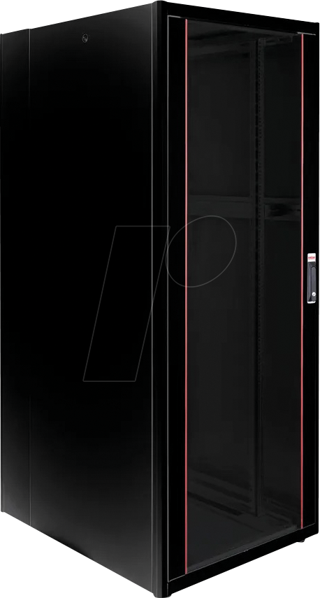 ROLINE 26210213 - 19'' Netzwerkschrank, 42 HE, 1000mm Tiefe, schwarz