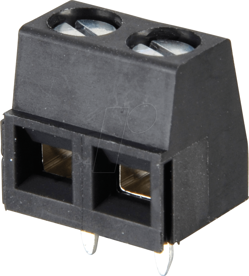 AKL 094-02 - Anschlussklemme, 2-pol, Ø 1,5 mm, RM 5