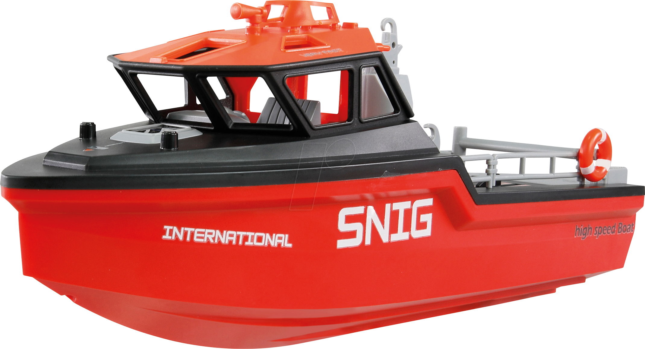 AMEWI 26117 - RC Rettungsboot, Brushless Jetantrieb, 320 mm, 2,4 GHz, RTR