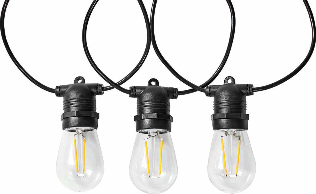 N WIFILP01F10 - LED-Lichterkette, warmweiss, 10 LED's, 9.00 m