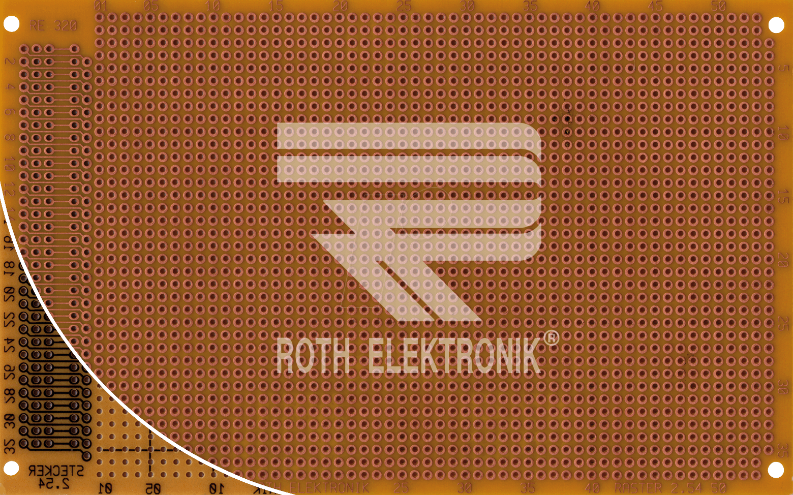 RE 320HP - Laborkarte FR2 RM 2,54 mm 32/64/96-pol.