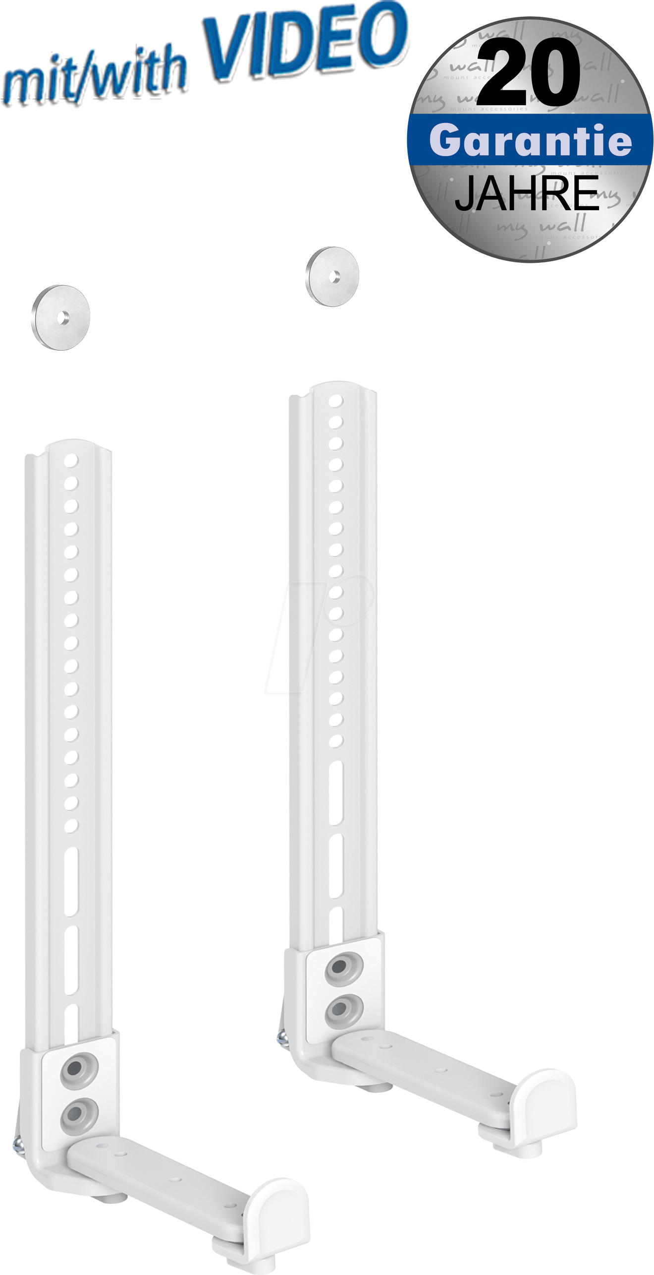 MYW HZ19WL - Univeral-Soundbar-Halterung, weiß