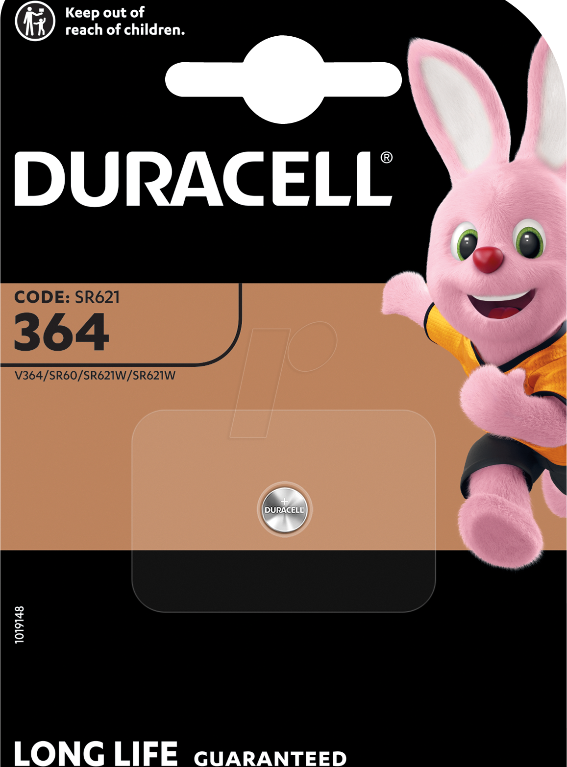 DURA SR602 - Silberoxid-Knopfzelle, 364, SR60, 1,5 V, 1er-Pack