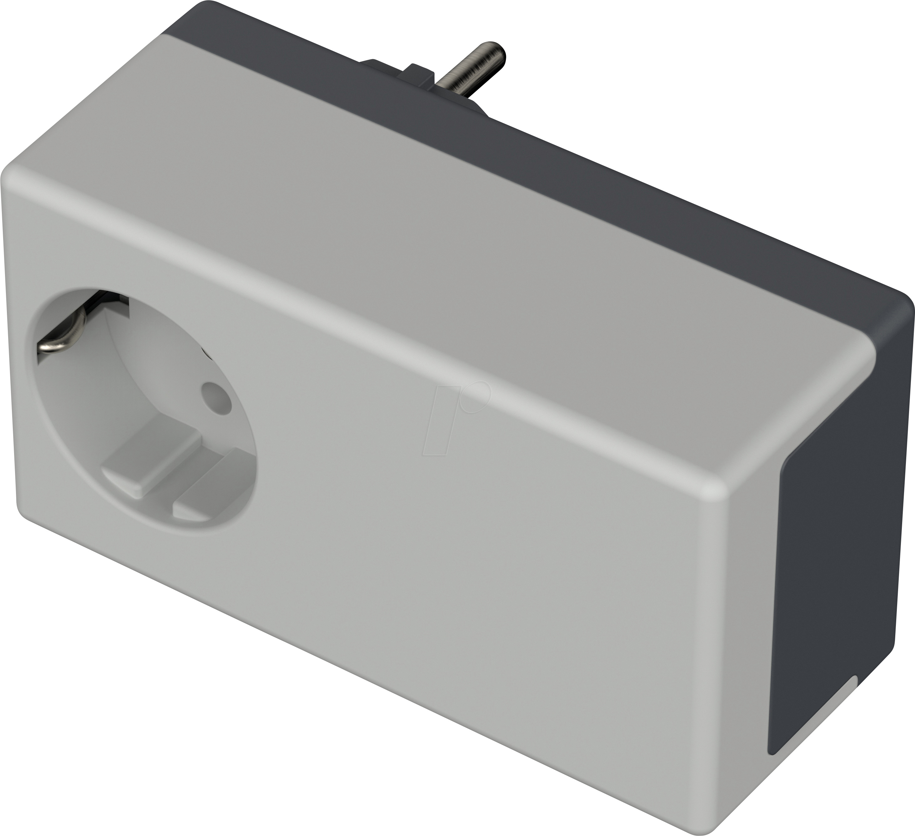 BOPLA SE432 DE - Steckergehäuse mit Schutzkontaktstecker, 120 x 65 x 50 mm, IP40