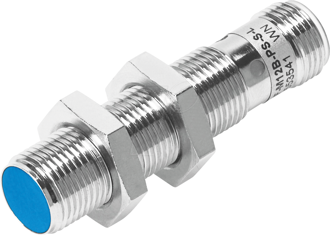 FESTO 553541 - induktiver Näherungsschalter, 3 mm, M12-Stecker, 3-polig