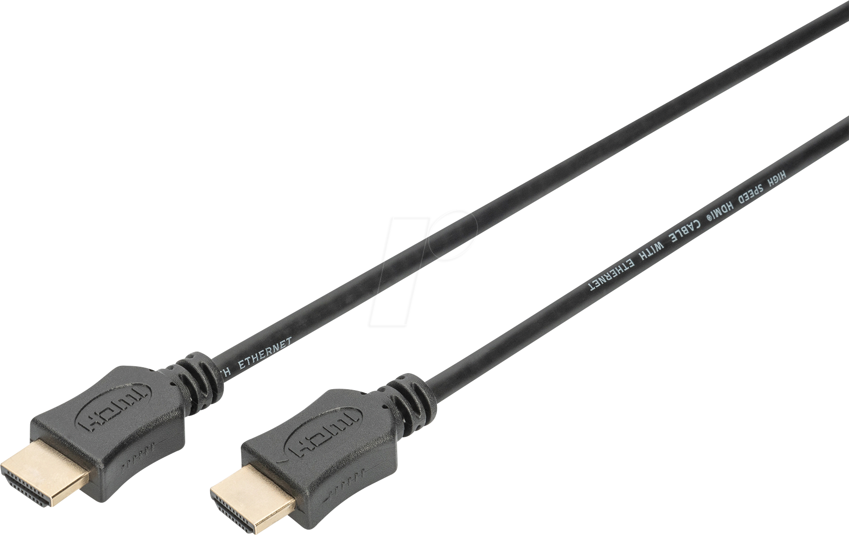 DIGITUS 3311420S - High Speed HDMI Kabel mit Ethernet, 2 m