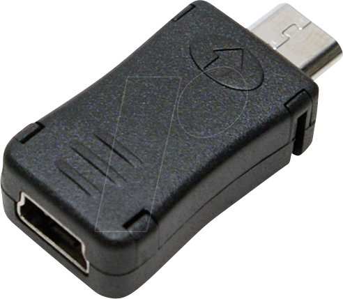 LOGILINK AU0010 - Adapter USB 2.0 Micro-B Stecker > Mini-B Buchse