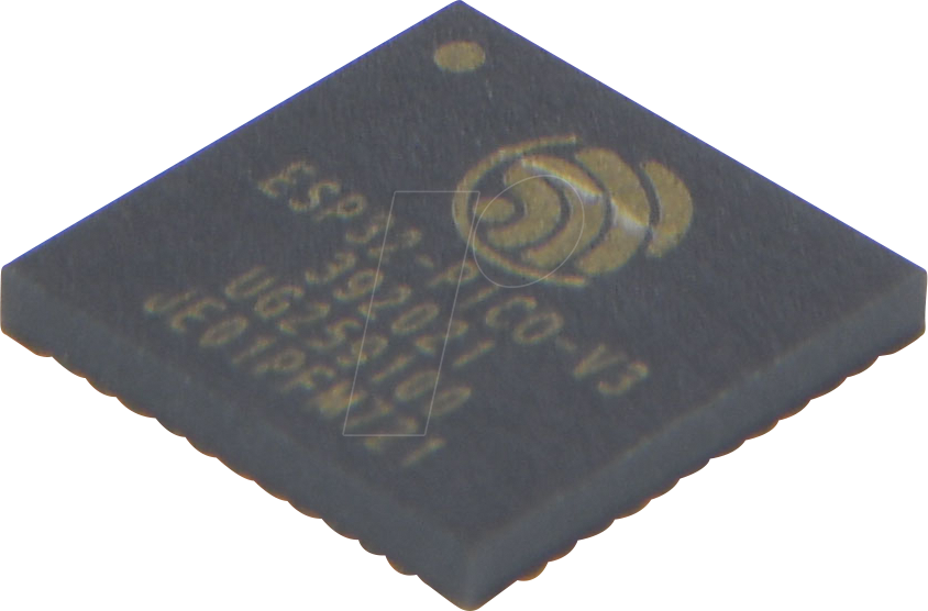 ESP32-PICO-V3 - ESP32-Pico SoC, WiFi & BLE, 3,3 V, QFN-48 (7x7mm)