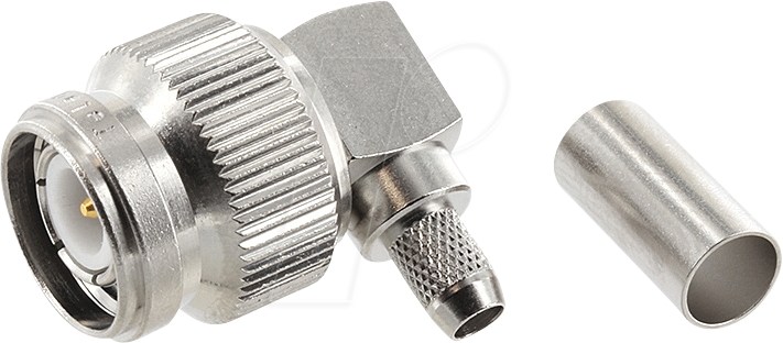 TG 100023697 - TNC-Winkelstecker 50 Ohm für RG-223/U löt/crimp