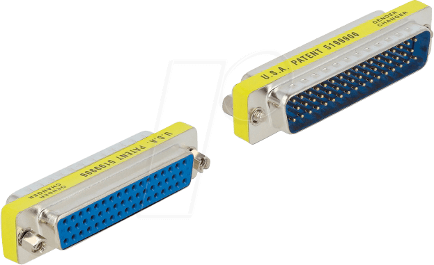DELOCK 65040 - Adapter HD/DB 50Pin Stecker / Buchse, Portschoner