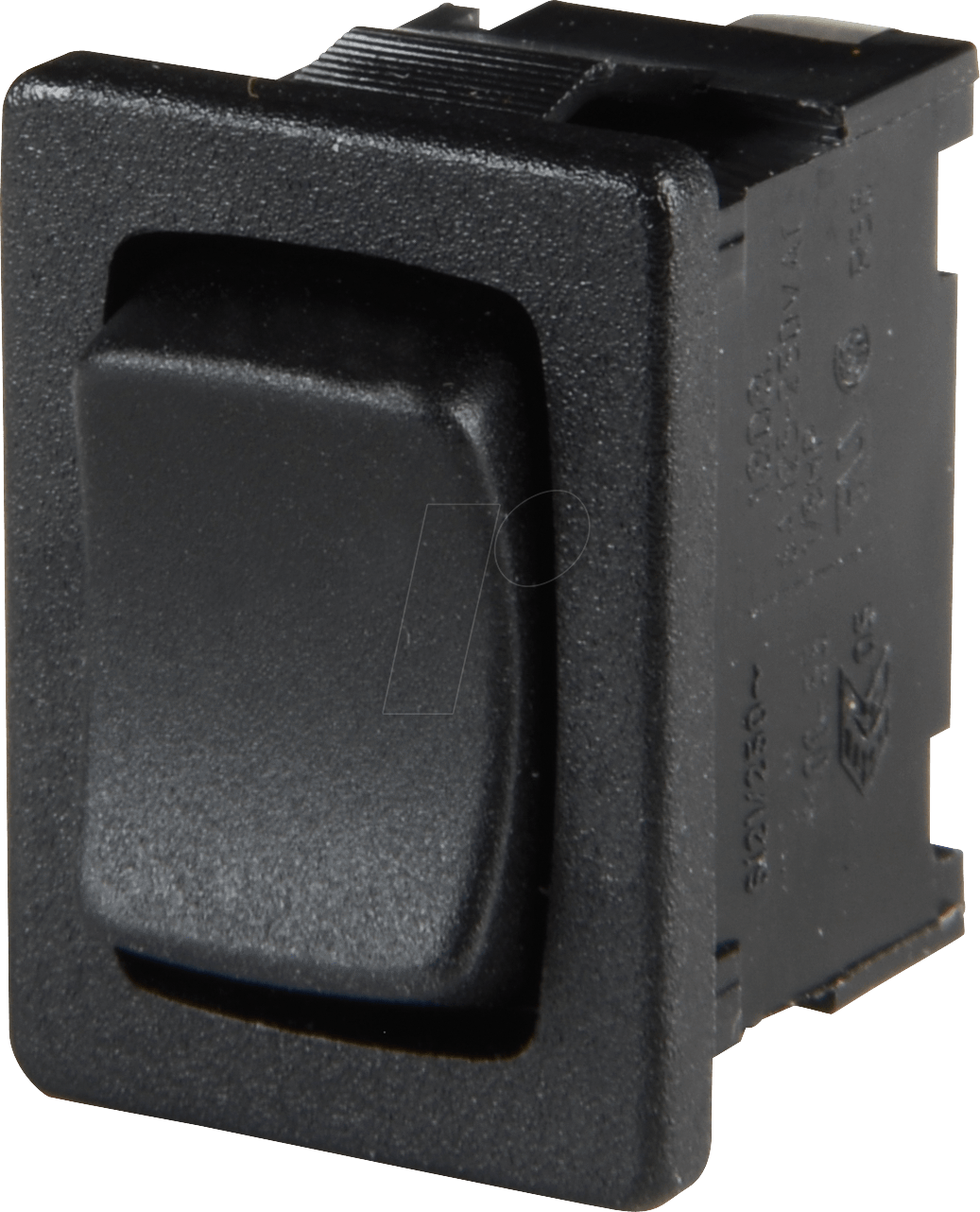 WIPPE 1808.1302 - Wippschalter, 1x UM, schwarz