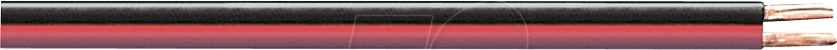 TME KLC1-100RSRL - Lautsprecherkabel CCA-Leiter, 2x0,75mm², rot/schwarz, 100m-Spule