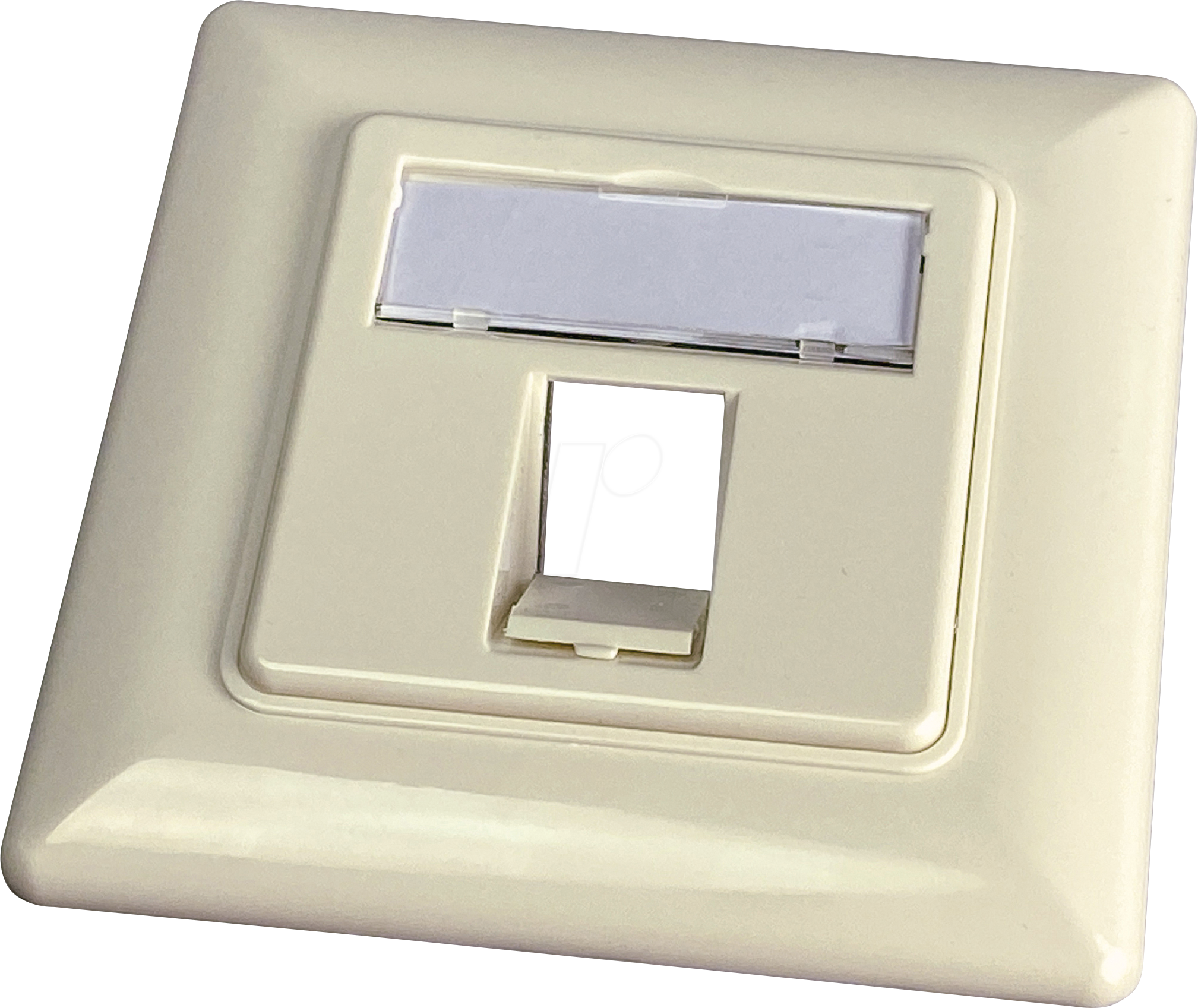 WKS OUTLET 1 - Unterputz Anschlussdose für 1x Keystone Modul, RAL9010