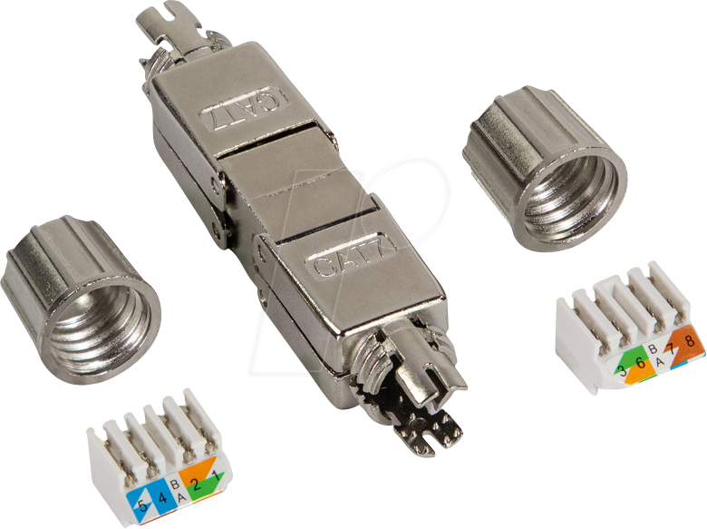 LOGILINK MP0057 - Feldkonfektionierbarer Kabelverbinder, Cat.7