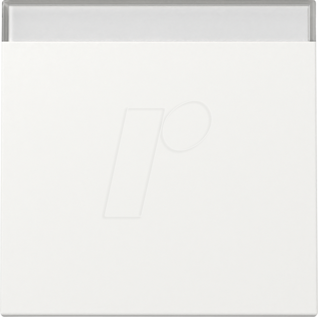GIRA 3299 27 - Wippe mit Beschriftungsfeld, reinweiß seidenmatt