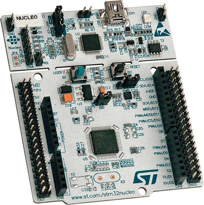 NUCLEO G071RB - Nucleo-64, ARM Cortex M0+, STM32 G07-Serie