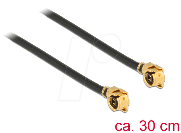 DELOCK 89609 - Antennenkabel MHF®, Stecker, 1,13 30 cm