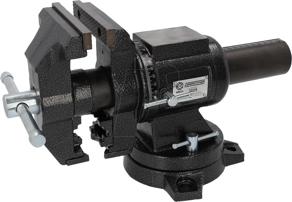 Thumbnail - COM 512.5060 - COMPETITION Parallel-Schraubstock mit Drehteller, 5'', 125 mm