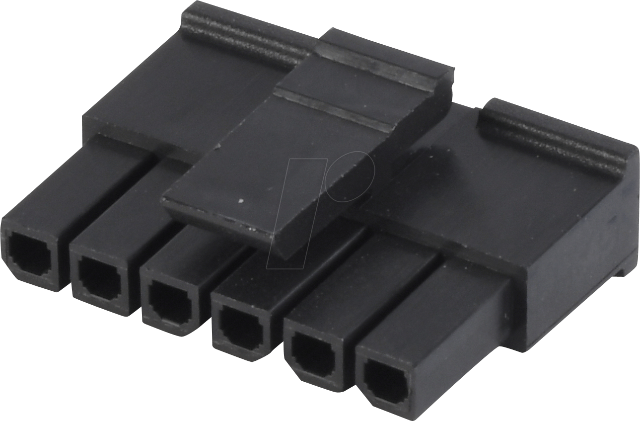 MOLEX 436450600 - Molex Crimpgehäuse - Micro-Fit - 1x6-polig - Buchse