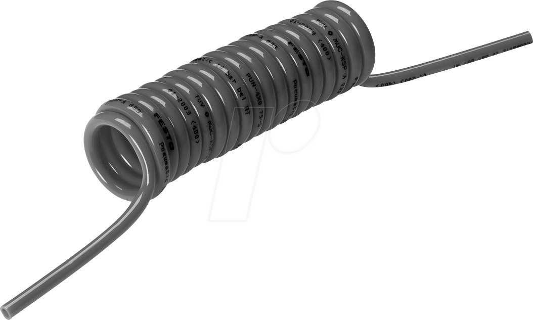 FESTO 197609 - Spiral-Kunststoffschlauch, 8 mm, Arbeitslänge max. 2 m