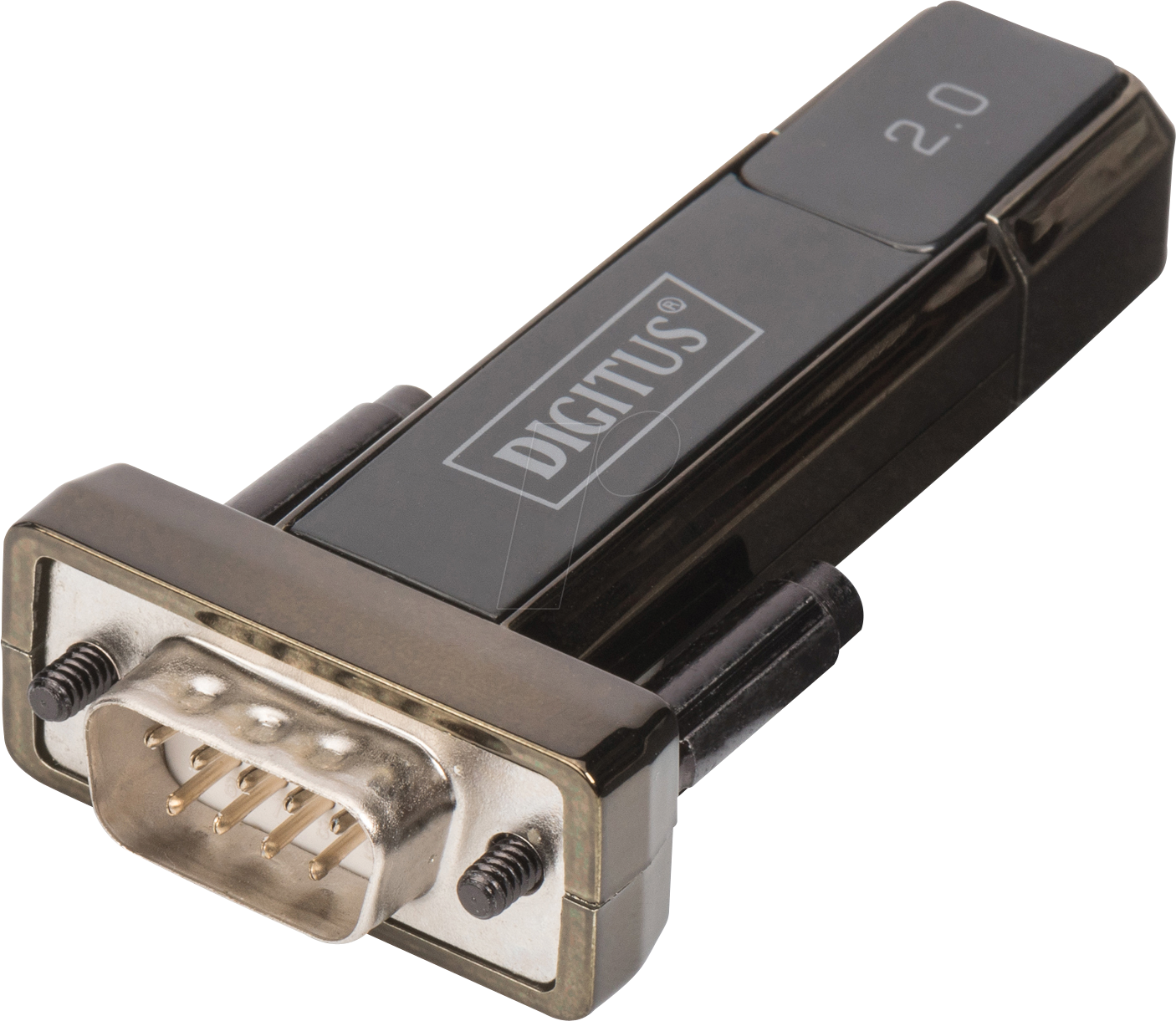 Thumbnail - DIGITUS DA-70167 - USB 2.0 Konverter, A Stecker auf RS-232, inkl 0,8 m