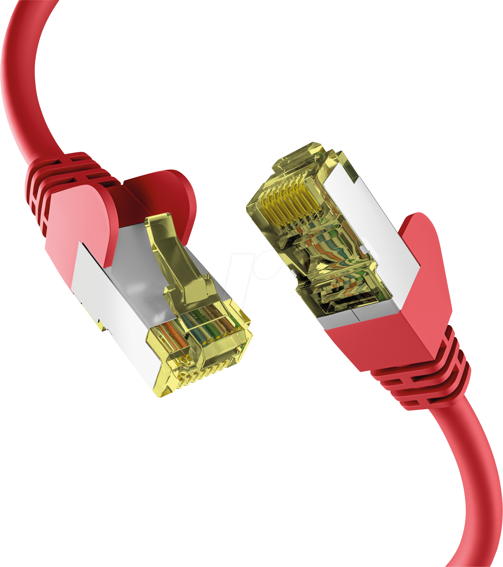 EFB EC020200056 - Patchkabel, Cat.6a, S/FTP PiMF, 15 m, rot