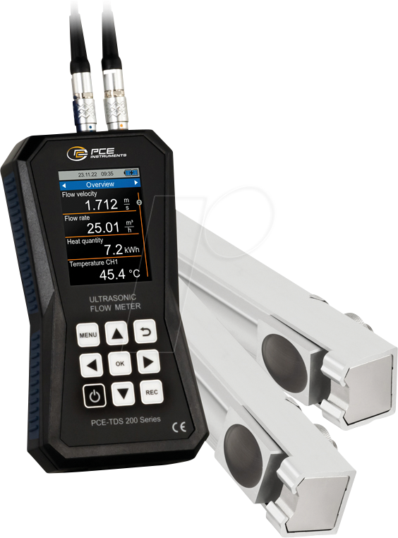 PCE TDS 200 MR - Ultraschall-Durchflussmessgerät PCE-TDS 200 MR