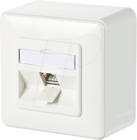 BTR 130B11D10002 - C6Amodul 1 Port 180° AP reinweiß