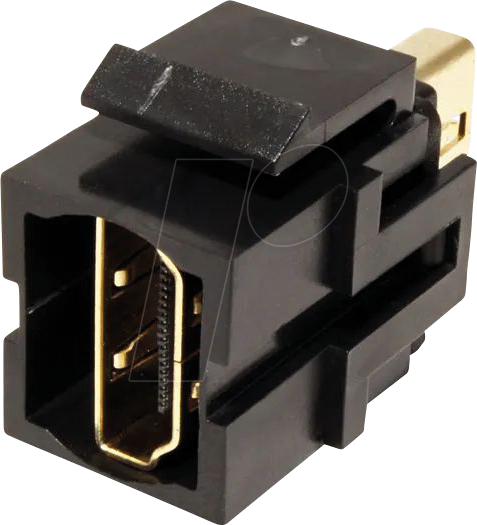 Thumbnail - BACH 918.041 - Keystone Modul, HDMI Buchse, schwarz