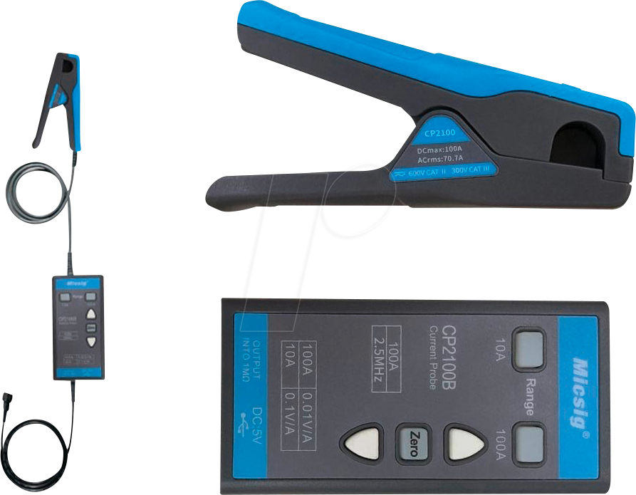CP2100B - Stromzangen/Stromtastkpf, 2,5 MHz