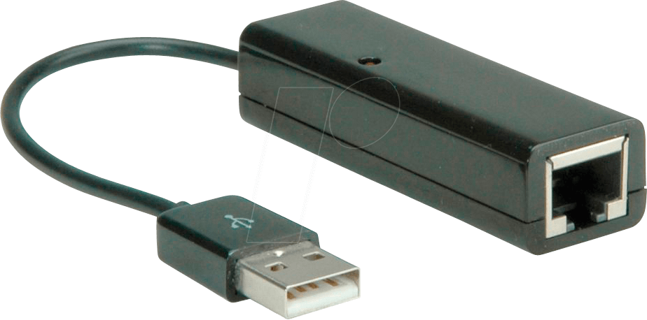 Thumbnail - VALUE 12991107 - Netzwerkkarte, USB 2.0, Fast Ethernet, 1x RJ45