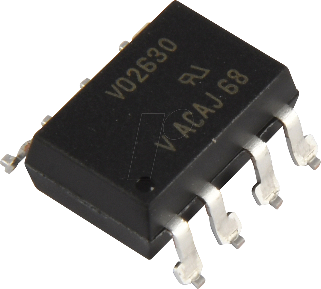 VO2630-X007T - Optokoppler, 2-ch, 10MBps, SMD8