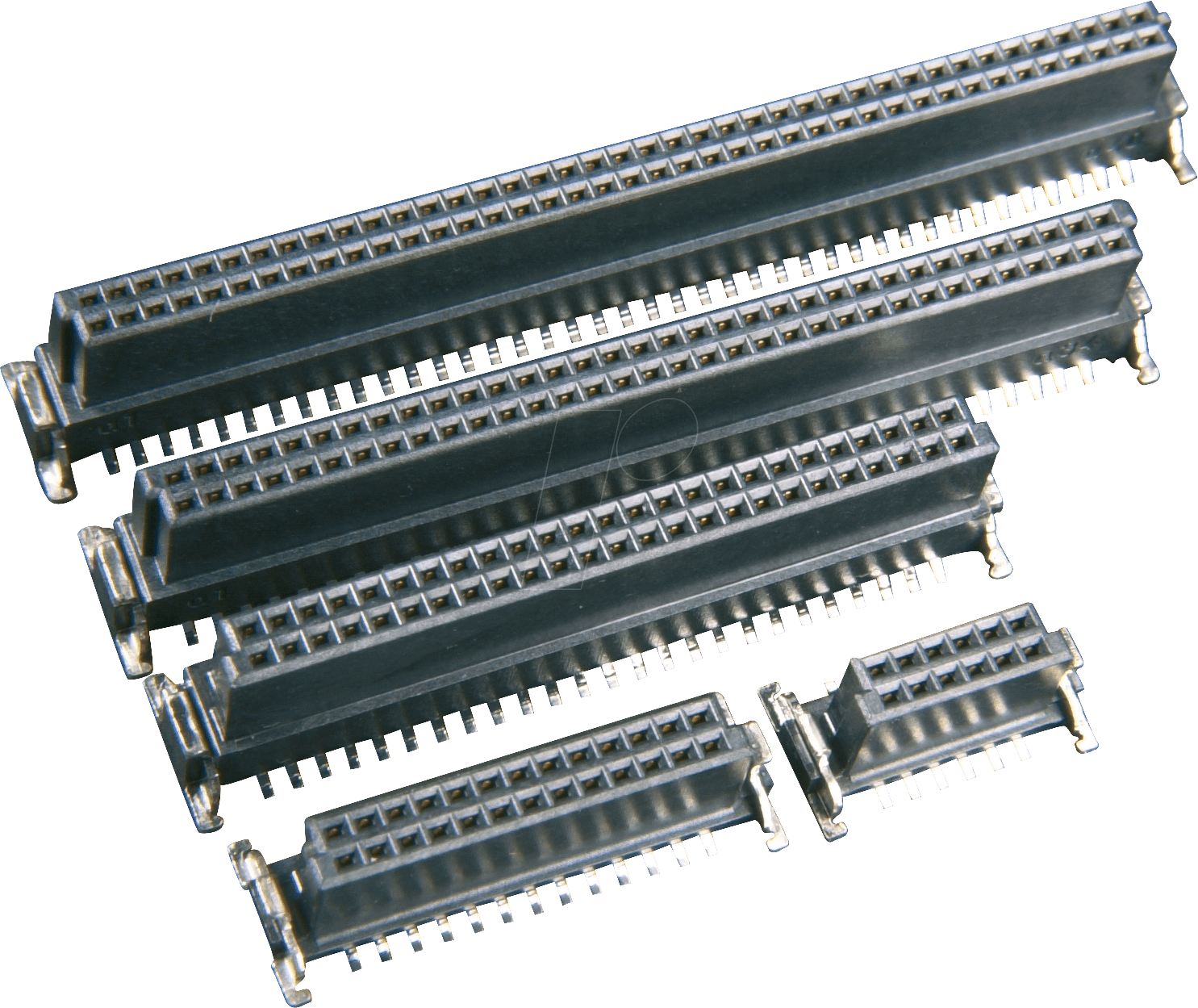 SMC FL 26-9,0G - 26pol. ERNI-Federleiste, 9mm, Bauf. B, gerade