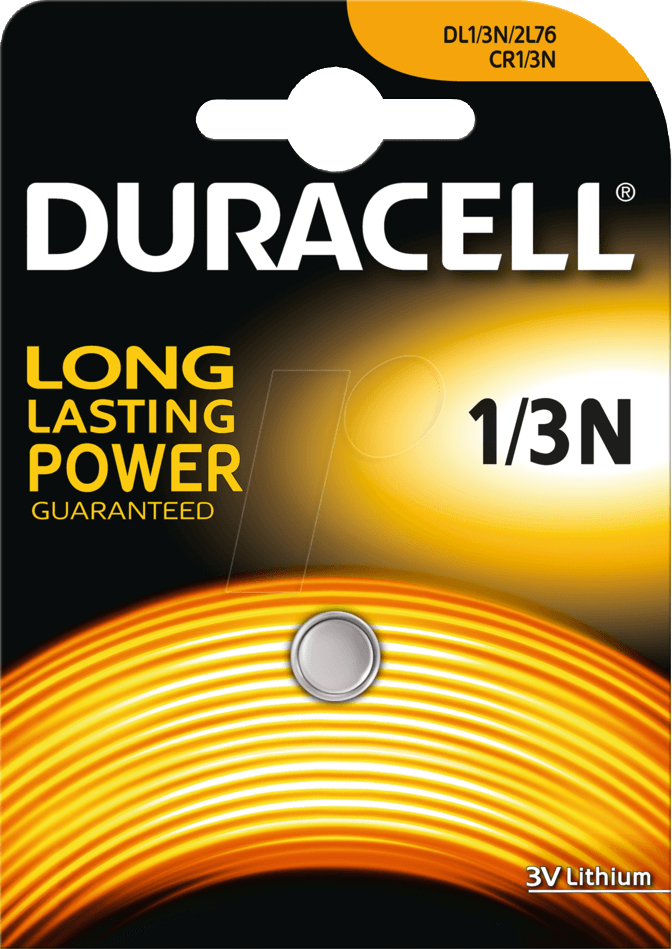 DURA 1/3N - Lithium Batterie, CR1/3N, 160 mAh, 1er-Pack