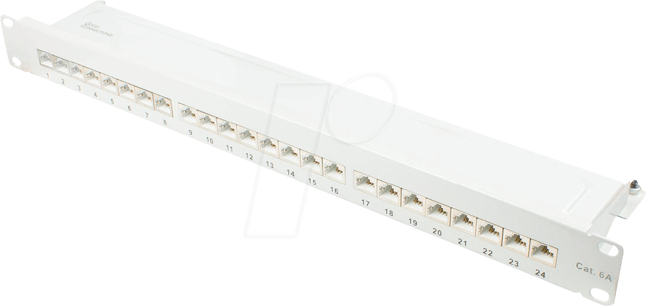 GC N0144 - Patchpanel 19'', 24-Port, Cat.6a, 1 HE