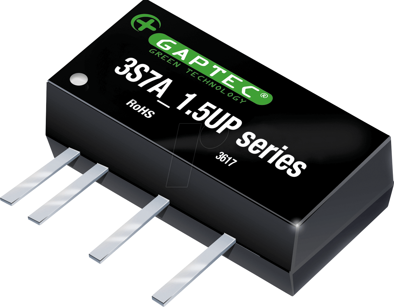 3S7A_2405S1.5UP - DC/DC-Wandler, 3 W, 5 V, SIL 7