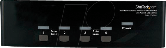 ST SV431DDVDUA - 4 Port DVI KVM USB Switch