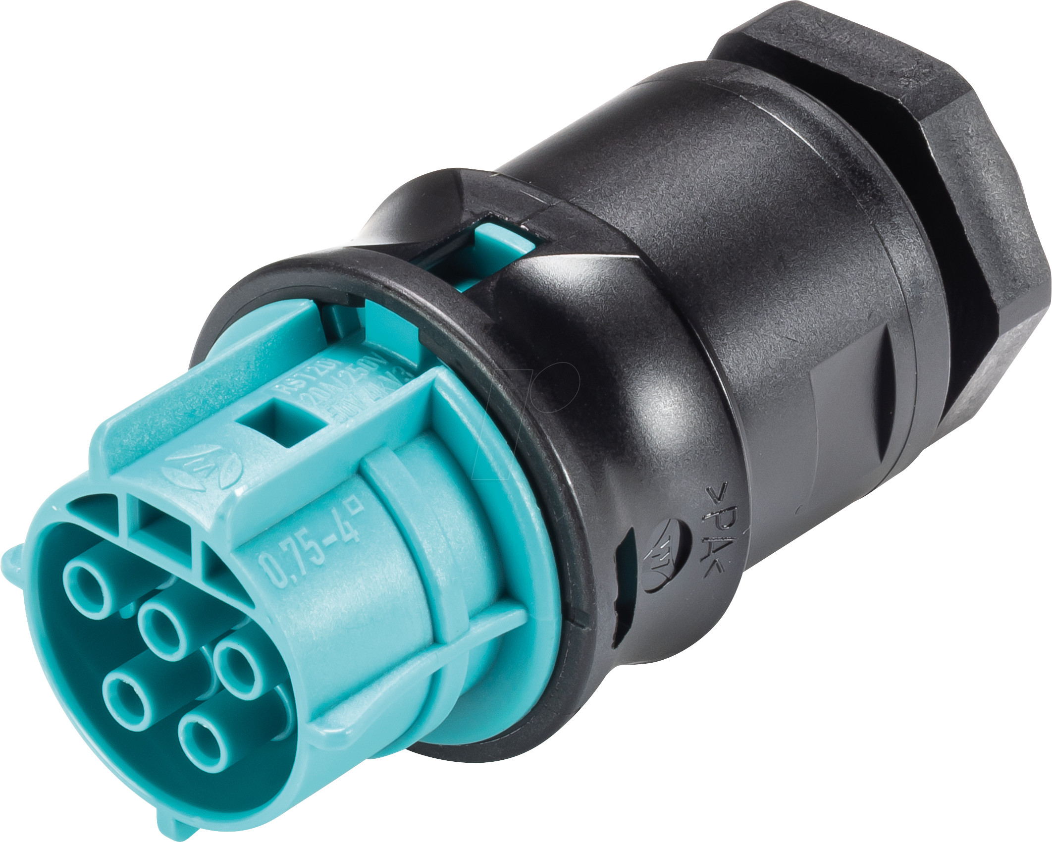 RST20I5 GB3 TB - Geräteanschluss RST Classic 20i5, Buchse türkisblau