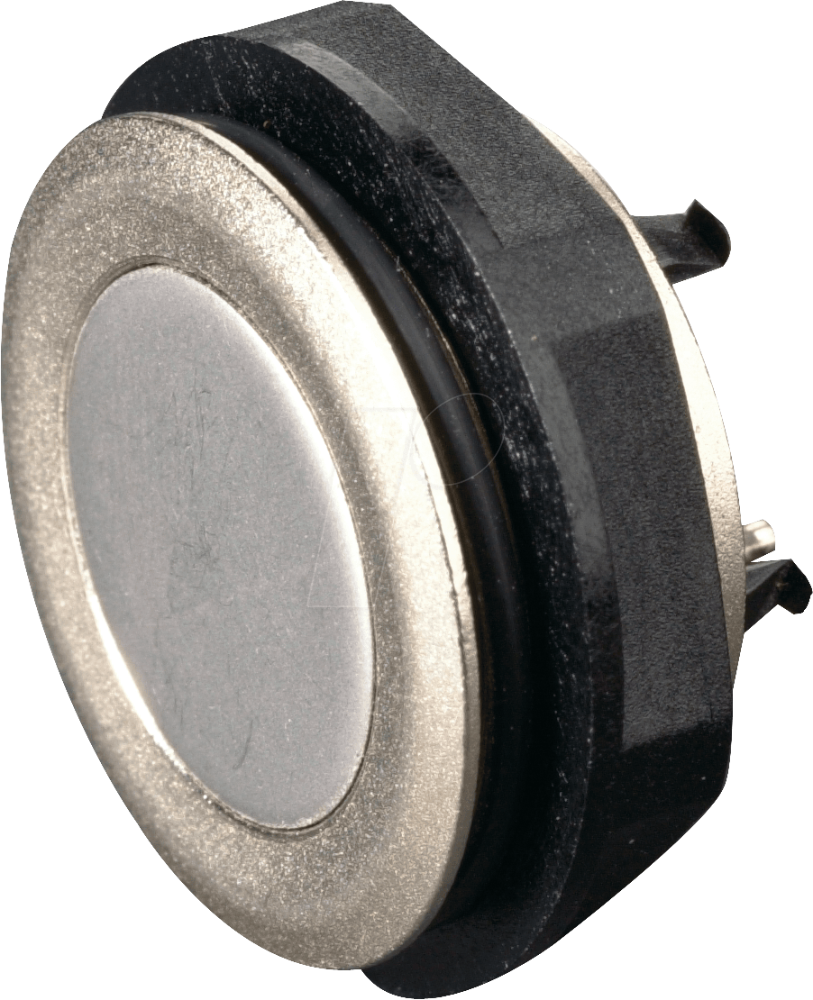 TASTER 2856 GN - AV-Taster, Zinkdruckguss, Schraubanschl., LED gn