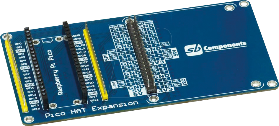 RPI PICO HAT - Raspberry Pi Pico - HAT-Erweiterungsboard