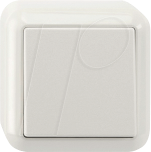 EL ME 31168719 - Aus/Wechsel-Schalter, 1 polig, polarweiß